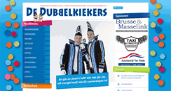 Desktop Screenshot of dedubbelkiekers.nl